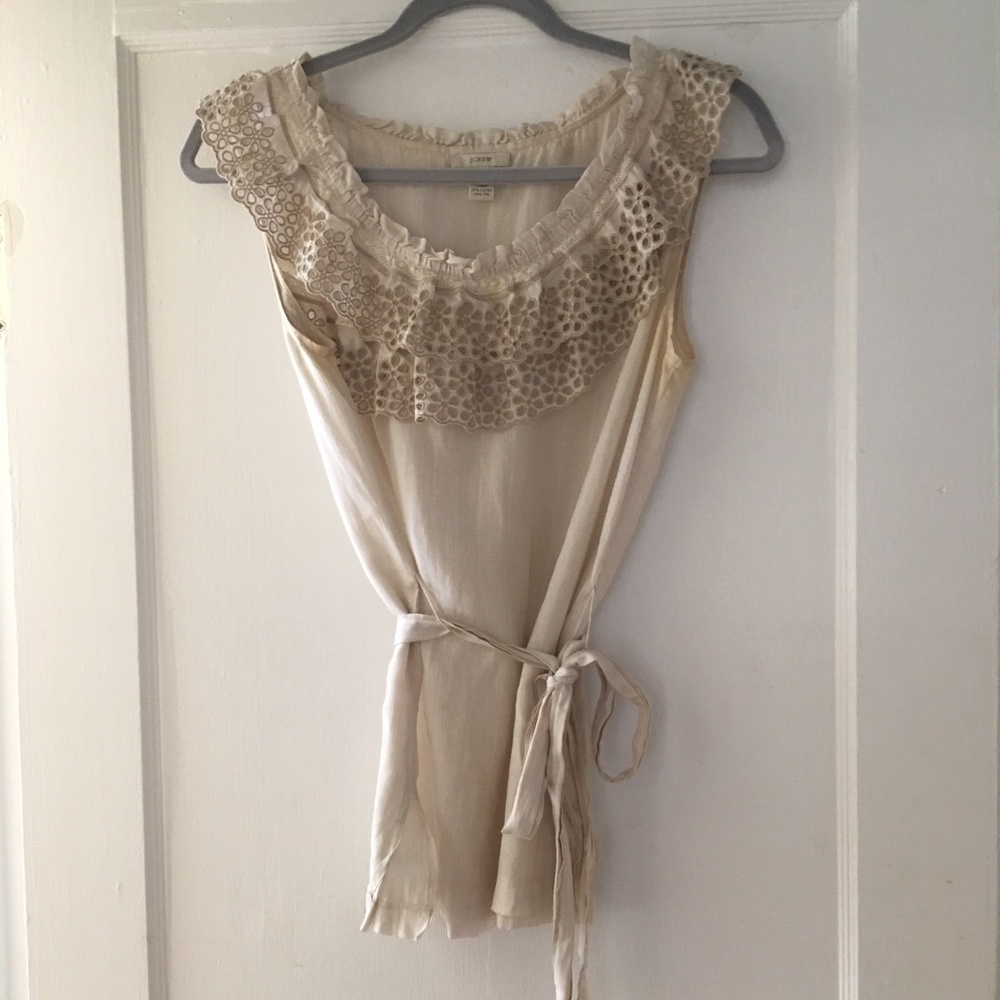 Romantic Lace J.Crew Top